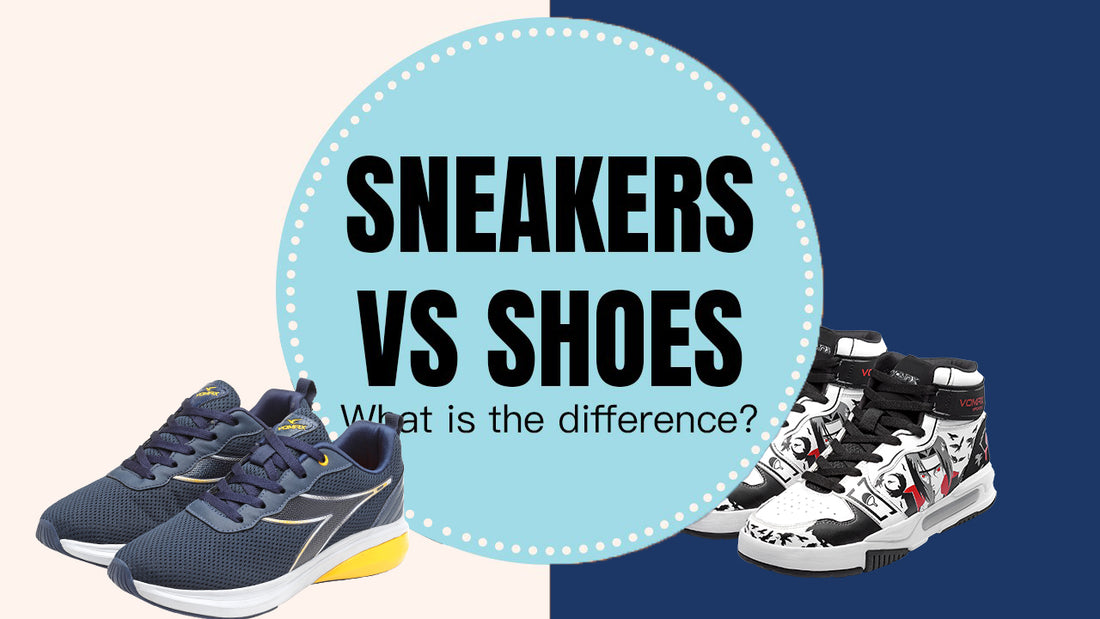 Sports Shoes vs Sneakers: What's the Difference?