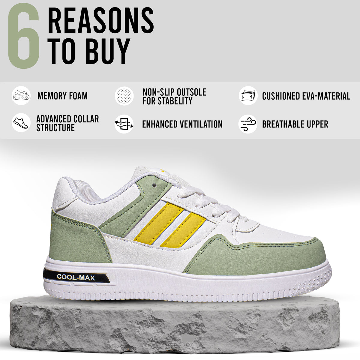 VOMAX SPORTS TR-110 Casual Sneakers for Boys | Chunky Sneakers | Walking Shoes | Sneakers For Men