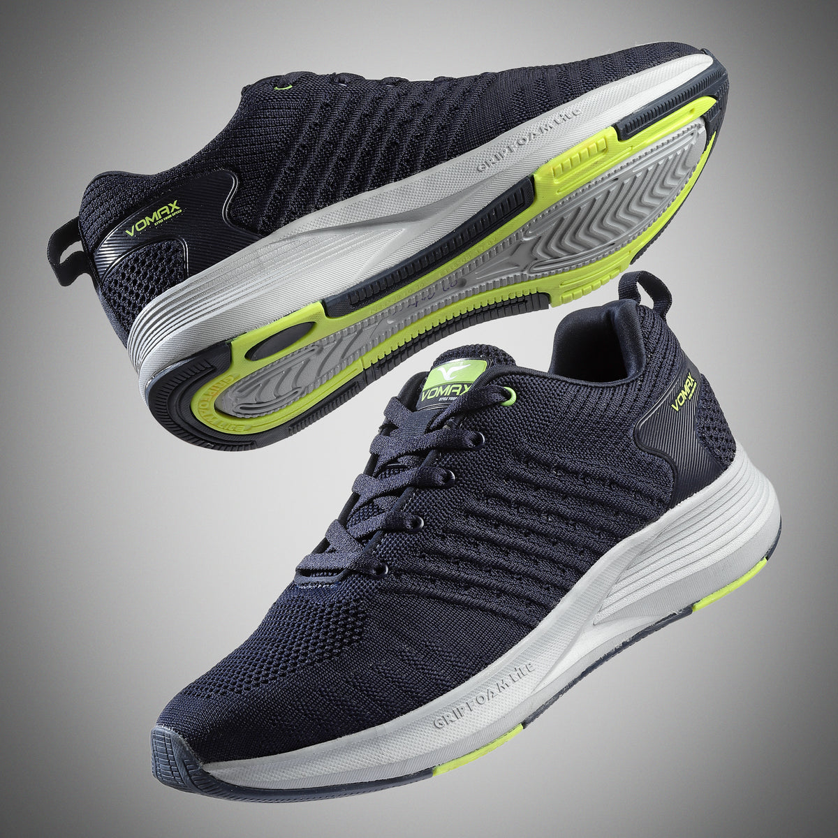 VOMAX SPORTS Farley-01 Men's Swift Running & Training Shoes Breathable Upper |Enhanced Grip for Low Abrasion