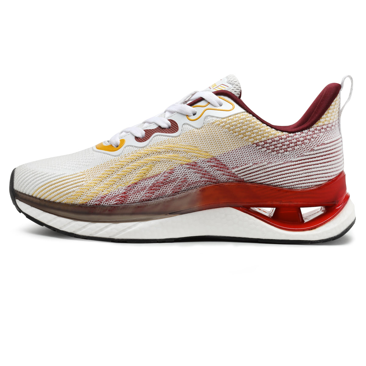 Vomax Sports Stalino-01 Flynit Breathable Upper Running Shoes for Men